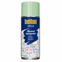 Spray de peinture - Vert menthe - Brillant - Couvrant et résistant - Belton - Robust - 400ml