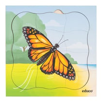 Dans la forêt - lot combiné – 5 puzzles - Educo