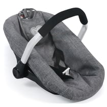 Siège auto pour poupées - Coloris 76 Jeans Grey