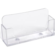 Distributeur de cartes de visite - Plastique - Pour 50 cartes - 1 compartiment