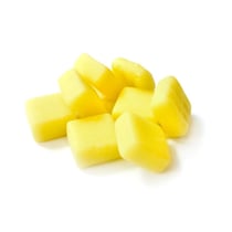 Graine Créative - Mosaique en pâte de verre Mat Jaune 500g