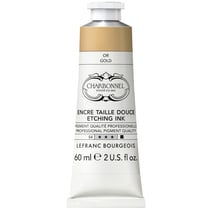 Encre taille douce - Pour la gravure - Or - 700 - Charbonnel - Tube 60ml