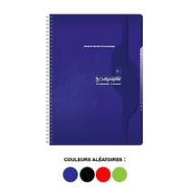 Carnet - Répertoire - A4 - Petits carreaux - 100 pages - Spirales - Clairefontaine