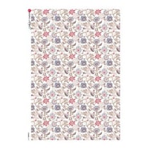 1 feuille de papier de riz 32 x 45 cm découpage collage Paper Designs FLEURS 0173XL