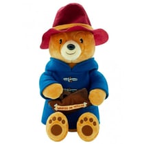 Peluche ours paddington 37 cm avec valise - peluche licence