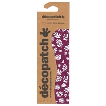 Papier mâché - DÉCOPATCH - 3 feuilles - Référence 859