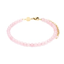 Bracelet Serena en pierres Quartz Rose