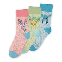 Pokémon - Pack 3 paires de chaussettes Évoli Evolution 3.0 39-42