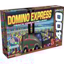 Domino express track creator + 400 dominos - champion race - goliath - 381029 - jeu construction