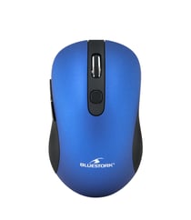 Souris sans fil métal OFF60 Bluestork 6 boutons bleue