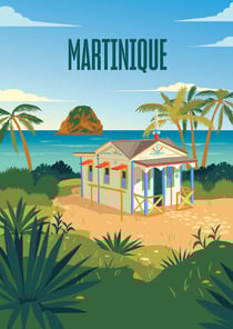 Puzzle 500 pièces - Évasion Martinique - Hachette
