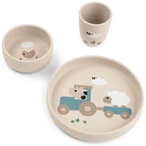 Coffret repas Stick&Stay Tiny farm Sable Done by Deer