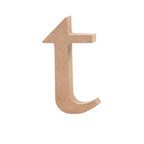 Lettre, t, H : 10 cm, ép. 2 cm, 1 pièce