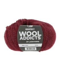 Pelote de Laine et Alpaga RESPECT - Wool Addicts 0062 rouge