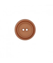 Carte de 3 boutons costume Uni Polyester 2 trous 20mm - Prym Brun Moyen marron
