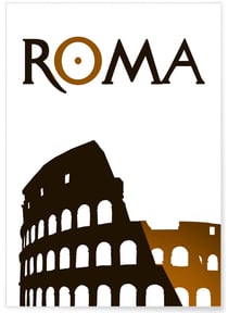 Poster Roma | A3 : 29,7x42cm