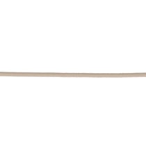 Bobine 100m élastique rond beige 1mm