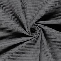 Tissu Nid d'abeille Gris foncé - 10 cm