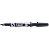 Lot de 10 marqueurs tableau blanc - PILOT - V BOARD MASTER S - Pointe ogive ultra fine - Noir