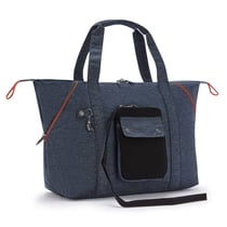 Grand sac fourre-tout Kipling ART M DUO Deep Denim Block - Sac de voyage