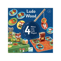 Ludowood quatre jeux - Djeco
