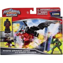 Dragon zord avec power ranger vert - power rangers - bandai - 38081