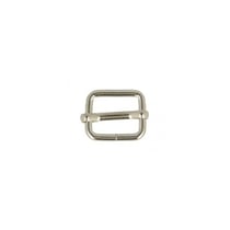 Lot de 2 boucles de réglages 1,5cm couleur argent