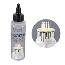 Glaçage pour drip cake noir 120 g