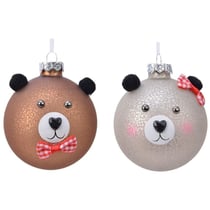 2 Boules Ourson Femelle/Male