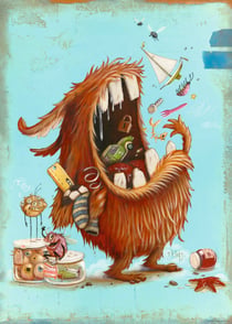 Puzzle 1000 pièces - Zozoville - Omnivore - Heye