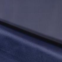 Tissu Toile à sac envers PVC déperlant ultra robuste Bleu marine