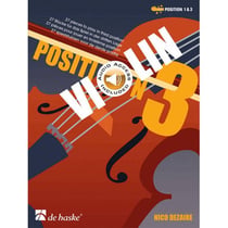 Violin position 3 - 27 pieces to play in third position - recueil + enregistrement(s) en ligne