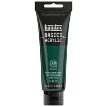 Peinture Acrylique en tube vert phtalocyanine 118ml - Liquitex Basics