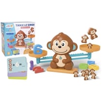 Balance de Mathématique Singe, Jeu Éducatif Ludique pour Apprendre a Compter En S'amusant, Enfant Cadeau Jouet Créatif