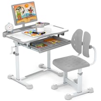 Ensemble de bureau et chaise pour enfants réglables