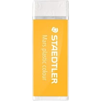 Gomme - Blanche et orange - Plastique - Mars Plastic Colour - Staedtler