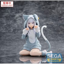 Re:Zero Starting Life in Another World - Statuette Yumemirize Emilia Mofumofu Pack 11 cm