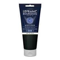 Peinture acrylique - Vert de vessie - 552 - Fine - Lefranc Bourgeois - Tube 200ml