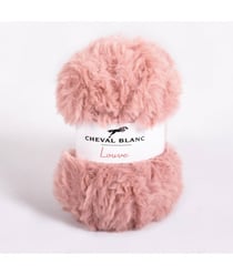 Pelote de fourrure Louve - Cheval Blanc 56 Rose