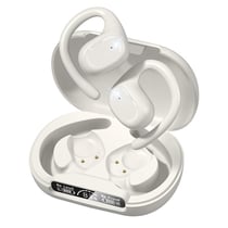 Ecouteurs Bluetooth Sans Fil Open-Ear Étanches Avec Réduction De Bruit Beige 2 YONIS