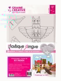 Kit Plastique Dingue Indien 3D