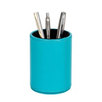 POT A CRAYONS - CUIR Satiny - 10x7 cm