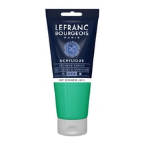 Peinture acrylique - Vert Véronèse - 549 - Fine - Lefranc Bourgeois - Tube 200ml