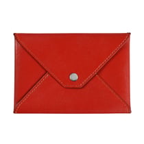ENVELOPPE PAPIERS IDENTITE - CUIR Satiny - 14x9,5 cm