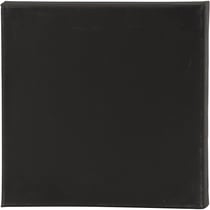 Châssis entoilés, dim. 30x30x1,6 cm, 360 gr, noir, 1 pièce