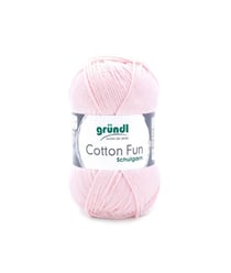 Fil à tricoter COTTON FUN - Gründl - certifié Oeko-Tex 37 Rose