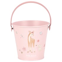 Seau rose Fairy Garden