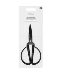 Ciseaux à broder grands anneaux noirs 14cm - Rico Design Noir