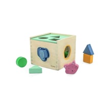 Boite à formes en bois : les animaux