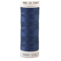 Fil à coudre polyester 100m made in France - bleu bugatti 317